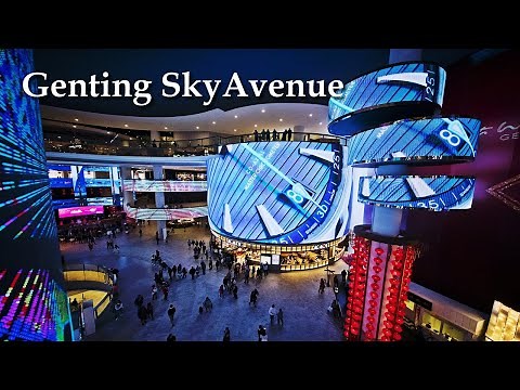 Walk around Genting SkyAvenue and First World Plaza | Malaysia 4K