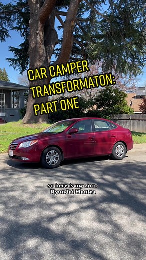 Transforming my Hyundai Elantra into a Car Camper | DIY Travel Project