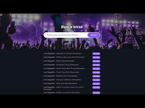 Aplicação JavaScript: Como desenvolver um buscador de letras de músicas