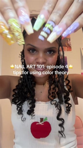 Creative Nail Art Using Color Theory Techniques