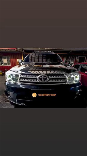 1.6K views | Our RS Pro LED projector retrofit for Toyota Fortuner....