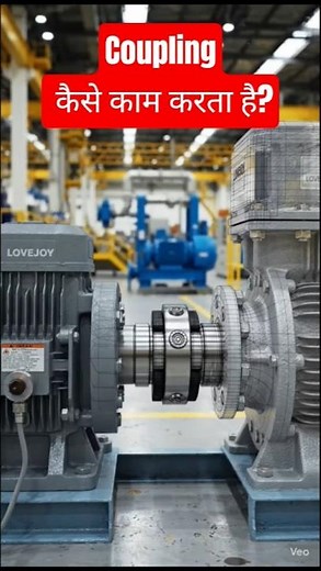 Coupling Kaise Kaam Karta Hai? ⚙️ Motor aur Pump Connection Explained #shorts