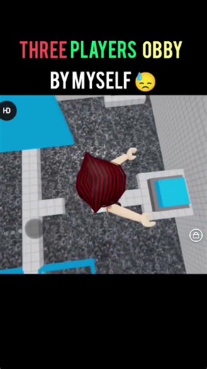 Three players obby myself 👽 #roblox #robloxedit #shorts