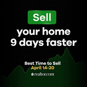 Selling your home? Take advantage of the best week to sell April 14-20. | Realtor.com