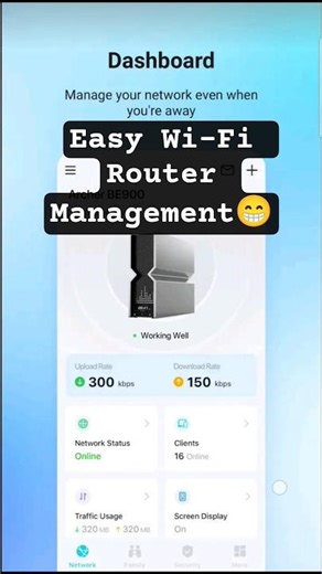 Easiest Way to Manage Wi-Fi #wifi #tplink #router
