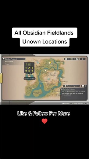 Obsidian Fieldlands Unowns! #legendsarceus #pokemonlegendsarceus #pokemon #pokemoncards #pokemontiktok #trending #foryou #fyp #4u #pokemontcg #4yp