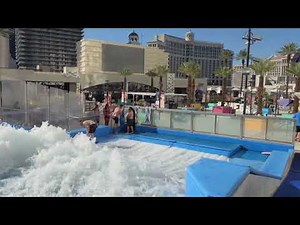 Local on the FlowRider at Planet Hollywood Resort Casino Las Vegas 2025