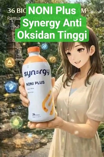 Noni Plus is equipped with various important ingredients which are high sources of antioxidants.