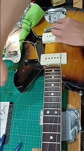 Parallel Series Jazz Telecaster SET UP #guitar #guitartech #fender #timelapse