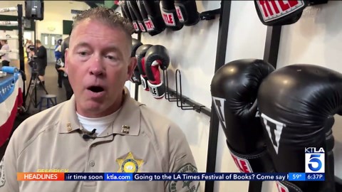 L.A. County Sheriff's Department marks one-year anniversary of youth boxing academy