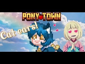 How to make cute Neko Cat ears in PonyTown