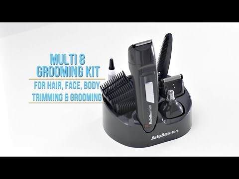 BaByliss Men Multi-8 Multi-purpose Trimmer E824E Demo (English Version)