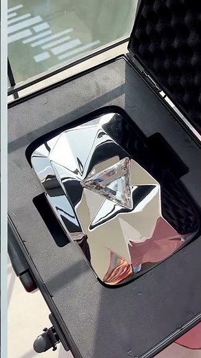 Diamond Play Button || Farjana drawing Academy #shorts