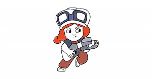 Brawl Stars Jessie coloring page ♥ Online and Print for Free!