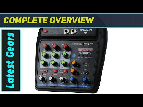 ReviewNEW BAXS 4 Channel Mixer: Amazing Features for Any Setup