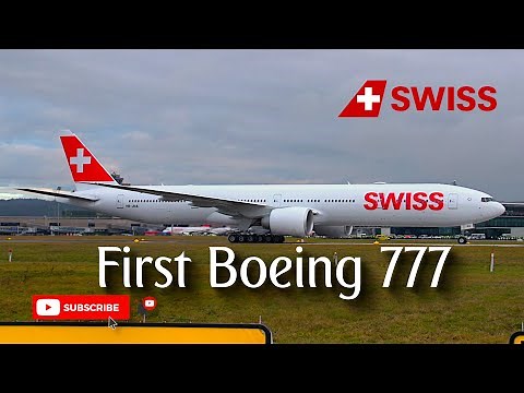SWISS 777-300ER | Historic Moment | Zurich Airport