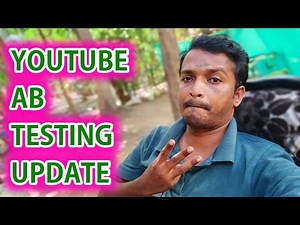 1 Video 3 Tittles & Thumbnails YouTube New AB Testing Update 🔥 Selva Tech
