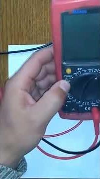 comment utiliser un multimetre voltmètre ohmmetre