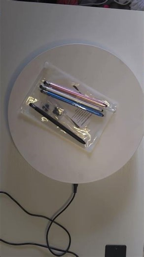 Mixoo 4 Stück Tablet Stift, 2-in-1 Stylus Pen Drehvideo