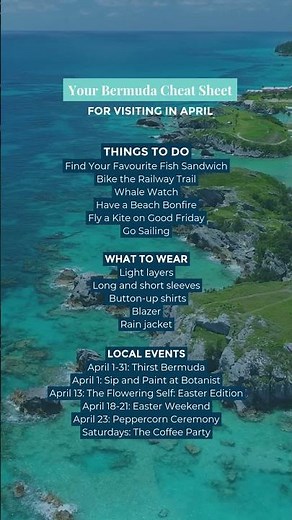 Here's What You Need to Know if You're Planning a Trip to Bermuda in April | Go To Bermuda