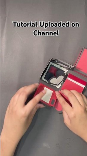 Mini Explosion box Tutorial Uploaded on Channel. #explosionbox #craft #diy #crafterarzoo #crafting