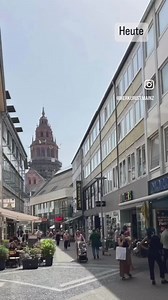 Mainz früher versus heute - der Bildervergleich 🎞📽 | Merkurist Mainz