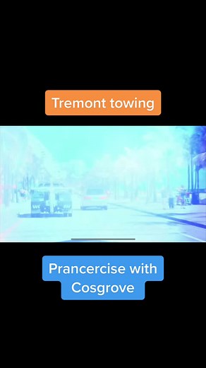 #tremonttowing #prancercise dance battle for the car 🚗