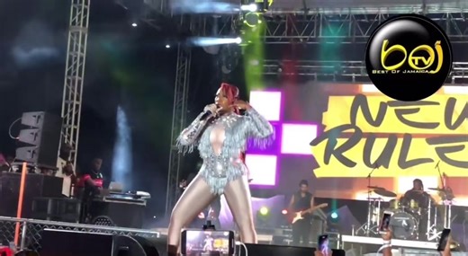 Macka Diamond at Alkaline’s New Rules Concert