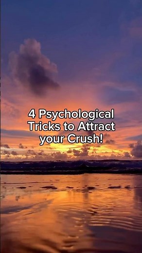 4 Psychological Tricks to Attract Your Crush 😍 | #psychologyfacts #lovefacts #crushfacts
