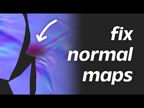 How to Paint Over/Fix Normal Bakes | Substance Painter