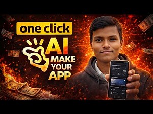 One click AI make your app || No coding app development