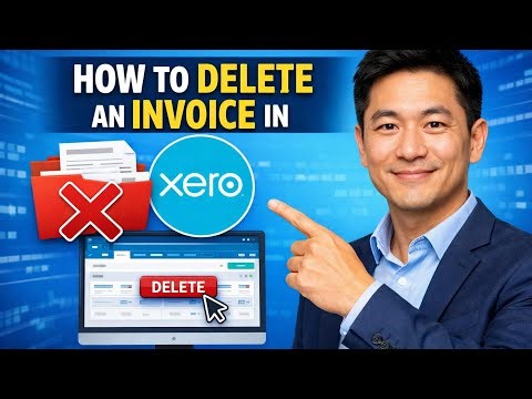 How to DELETE an INVOICE in Xero (Step by Step)