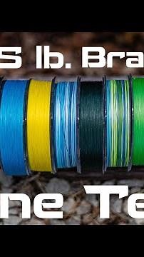 Testing Reaction Tackle 25lb Braided Fishing Line