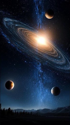 Cosmic Relaxation 🌌 Moving Galaxies & Nebulae | Calm Space Music (60s)