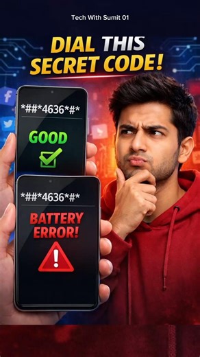 Mobile Battery Health Kaise Check Kare? 🔋 Secret Code Se Battery Test | Android Hidden Trick 2026
