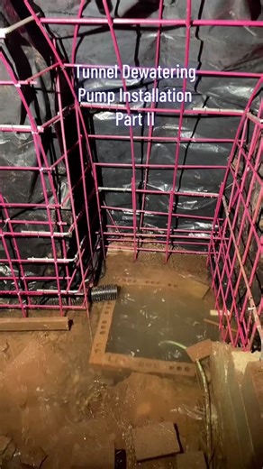 Building a Secret Storm Shelter with Tunnel Dewatering Pump Installation