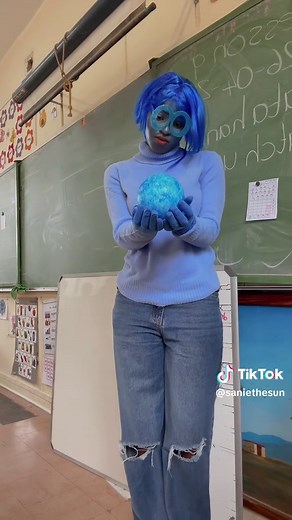 Sadness from Inside Out Book Character Day Costume