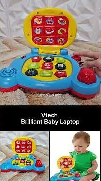 Baby's Learning Laptop Light, Sound and Music Toy #vtech #laptop