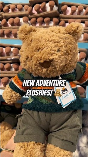 The cutest Jellycat Adventure Collection has arrived! 😍 Which plush is your favourite?👇 #jellycat