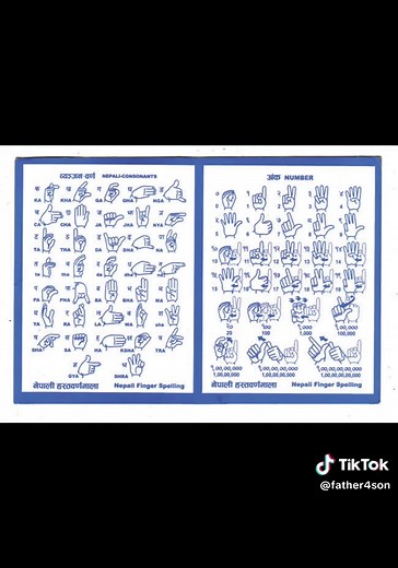 Learn Nepali Sign Language Essentials: Alphabets & Numbers