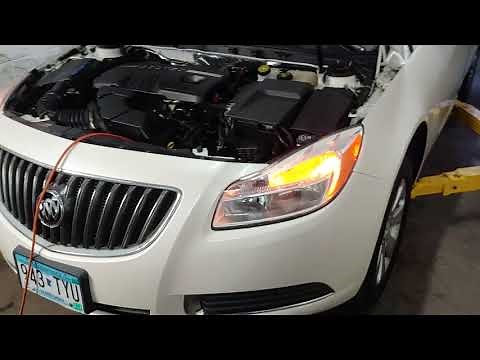 Location of Oil Pressure Switch Sensor Sending Unit in 2012 Buick Regal with 2 4L Engine