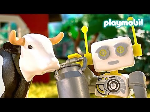ROBert Knows!? | Where does the milk come from? | PLAYMOBIL | Kids Film