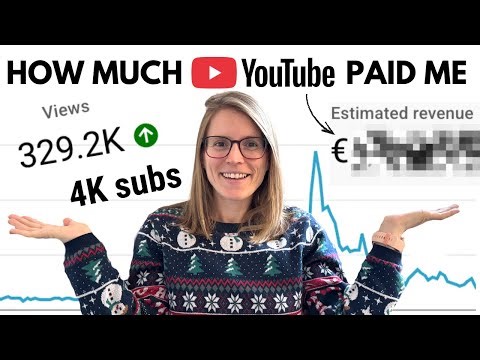 My First Year Monetized on YouTube: Earnings with 4K subs