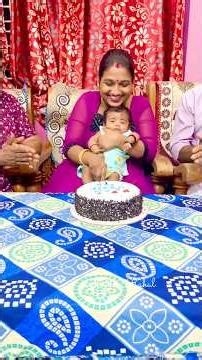 ലിച്ചിക്കുട്ടി വന്ന സന്തോഷത്തിൽ കേക്ക് മുറിച്ചപ്പോൾ 😍