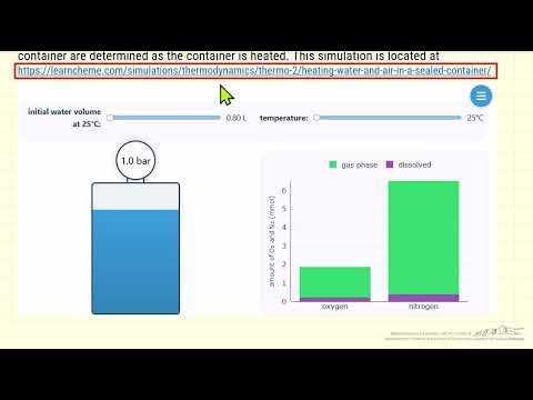 Heating Water and Air in a Sealed Container (Interactive Simulation)