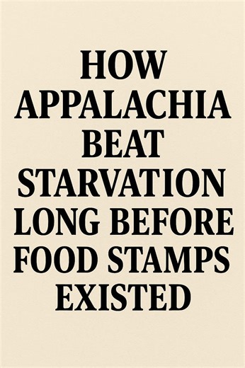 Our ancestors faced hunger too. Soup beans and cornbread saved starving families and were part of survival stories. Maybe history still has something to teach us. #AppalachianHistory #FoodInsecurity #SNAP #FrugalLiving #HistoryTok