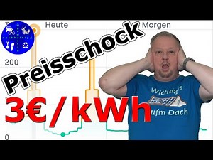 Strompreis explodiert nach Entkopplung der Börse - dynamischer Preis bei 3 Euro pro kWh