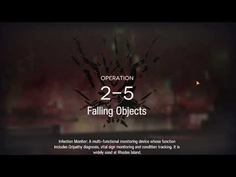 Arknights [2-5] - Low Level Rarity Squad - Easy Clear Guide/Strategy