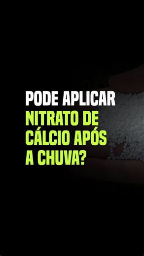 Rubisco | AgricOnline on Instagram: "Depois da chuva, surge a dúvida: é o momento certo para adubar com nitrato de cálcio ou isso pode gerar perdas? O prof. Daniel Scotá explica como a chuva interfere na disponibilidade dos nutrientes, no aproveitamento do nitrogênio e do cálcio pela planta e quando a aplicação realmente faz sentido no manejo nutricional. 👉 Quer aprender a interpretar análises de solo e tomar decisões certas de adubação, calagem e manejo nutricional na prática? Acesse a platafo