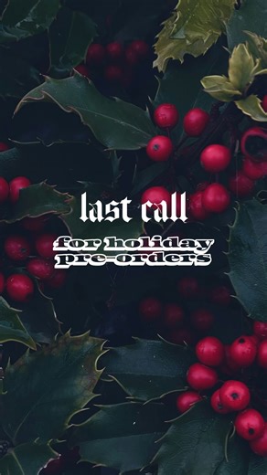 last call baking on Instagram: "Last call for holiday 2025 pre-orders! Our orders close tomorrow, December 20th at 2PM! You have been warned!! We can’t wait to bring the magic of Last Call to all your holiday festivities. 💫"